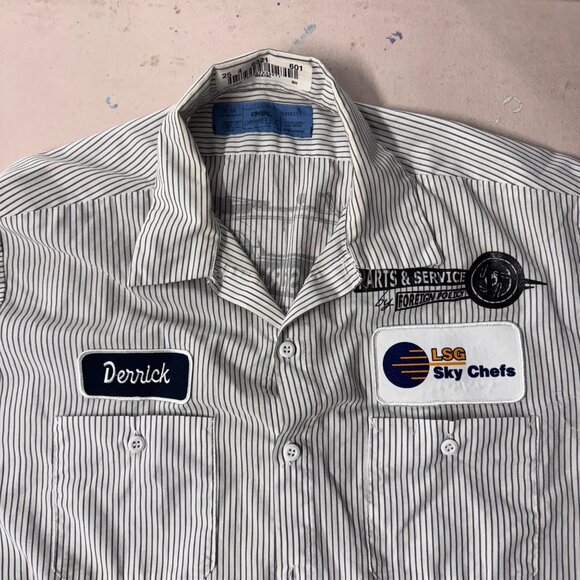 LSG Sky Chef Employee Button Up Shirt - Picture 3 of 10
